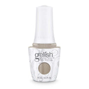 Gelish Gel Polish – Ice Or No Dice | Fine Gold Metallic | Soak Off 15ml | 21 Days Chip-Free