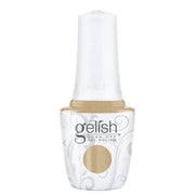 Gelish Gel Polish – Gilded In Gold | Warm Gold Metallic | Soak Off 15ml | 21 Days Chip-Free