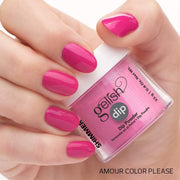 Gelish Dip Powder – Amour Colour Please | Deep Raspberry Red | Vegan Nail Dip System 23g