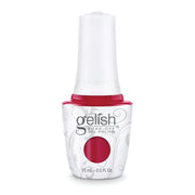 Gelish Gel Polish – Hot Rod Red | Pillar Box Red Crème | Soak Off 15ml | 21 Days Chip-Free