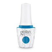Gelish Gel Polish – Feeling Swim-Sical | Blue Teal Crème | Soak Off 15ml | 21 Days Chip-Free