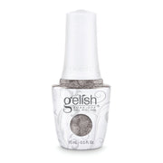 Gelish Gel Polish – Chain Reaction | Silver Metallic | Soak Off 15ml | 21 Days Chip-Free