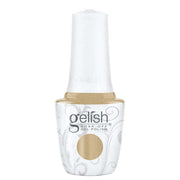 Gelish Gel Polish – Tender Curiosity | Warm Gold Metallic | Soak Off 15ml | 21 Days Chip-Free