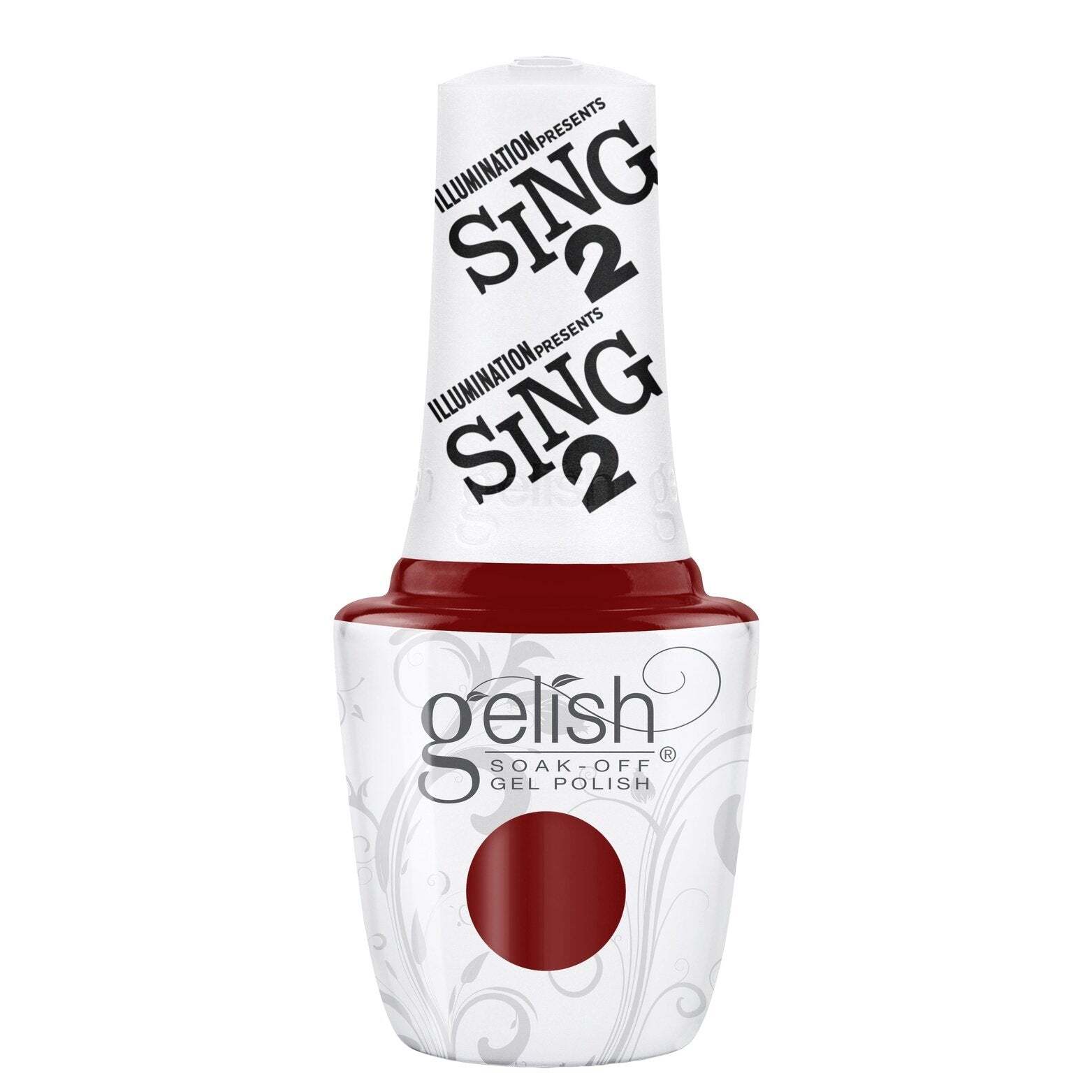 Gelish Gel Polish – Red Shore City Rouge | Classic Red Crème | Soak Off 15ml | 21 Days Chip-Free