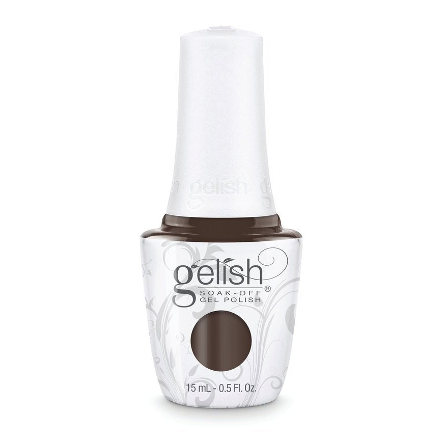 Gelish Gel Polish – Want To Cuddle | Warm Brown Crème | Soak Off 15ml | 21 Days Chip-Free