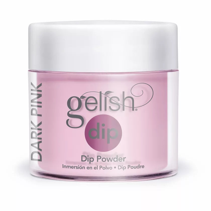 GELISH TUTUS TIGHTS DIP POWDER DARK PINK SHEER, 3.7 OZ. - Gelish Dip Powder